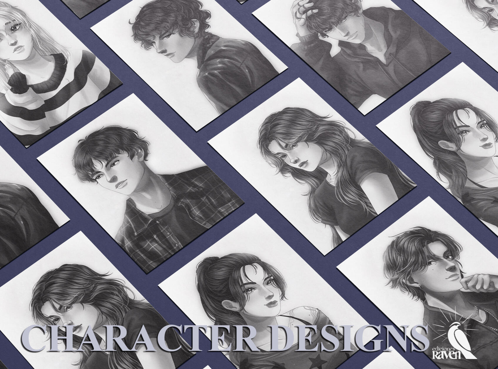 Diseños de personaje #ProyectoGame | Ediciones Raven