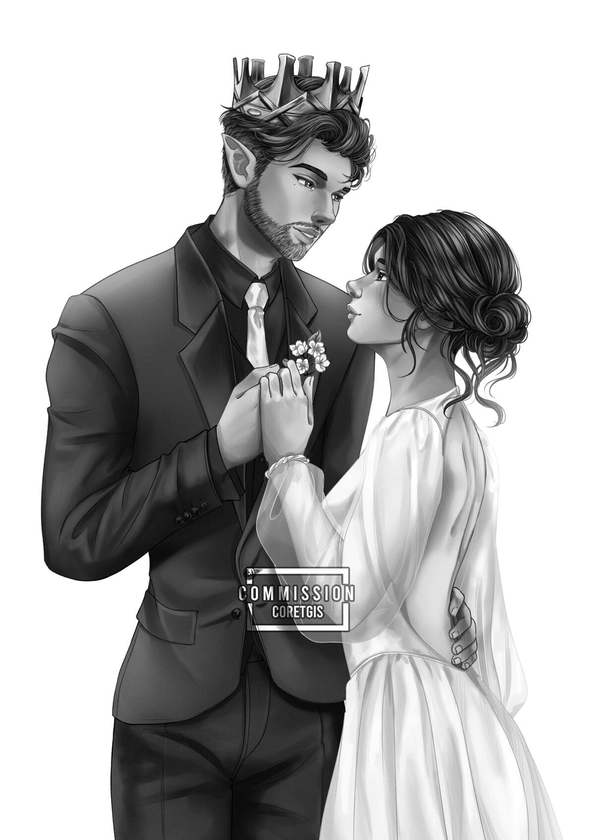 Ilustración interior "Ponedle la Corona"